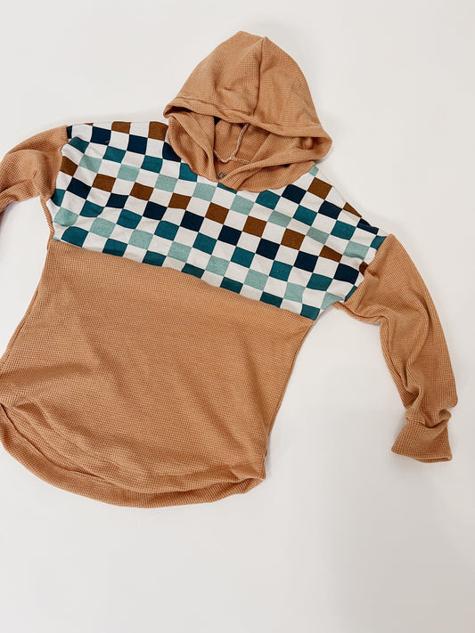 Hooded Tee Checkered