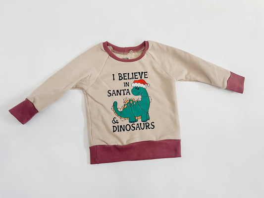 Christmas Dinosaur Crewneck