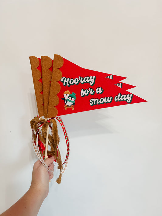 Christmas Felt Pennant Flags