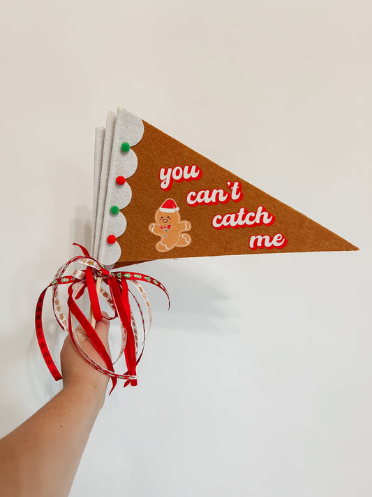 Christmas Felt Pennant Flags